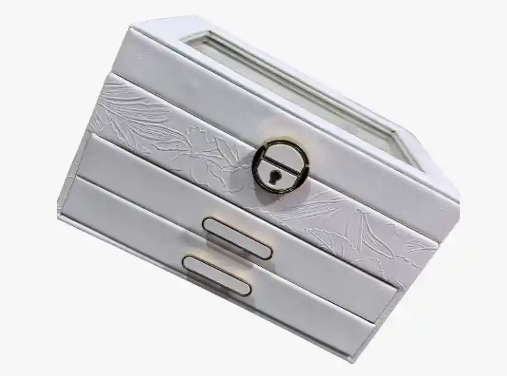 Cofre Joyero Organizador De Joyas 3 Niveles