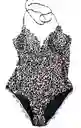 Vestido De Baño Bikini Animal Print Talla M