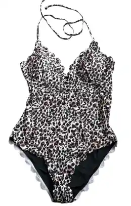 Vestido De Baño Bikini Animal Print Talla M