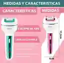 Afeitadora Electrica + Trimmer 3 En 1 Mujer Recargable Vgr V-732