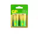 Bateria Pila Tipo D Gp Alkalina Par
