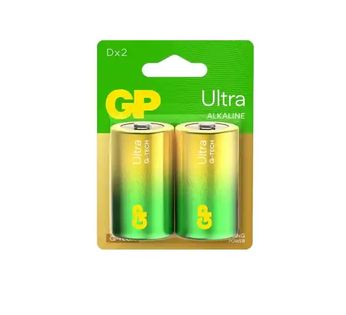 Bateria Pila Tipo D Gp Alkalina Par