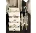 Joyero Organizador De Viaje Acrílico Cajón Para Joyería