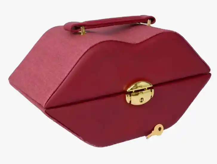 Cofre Joyero Organizador De Joyas En Forma De Beso