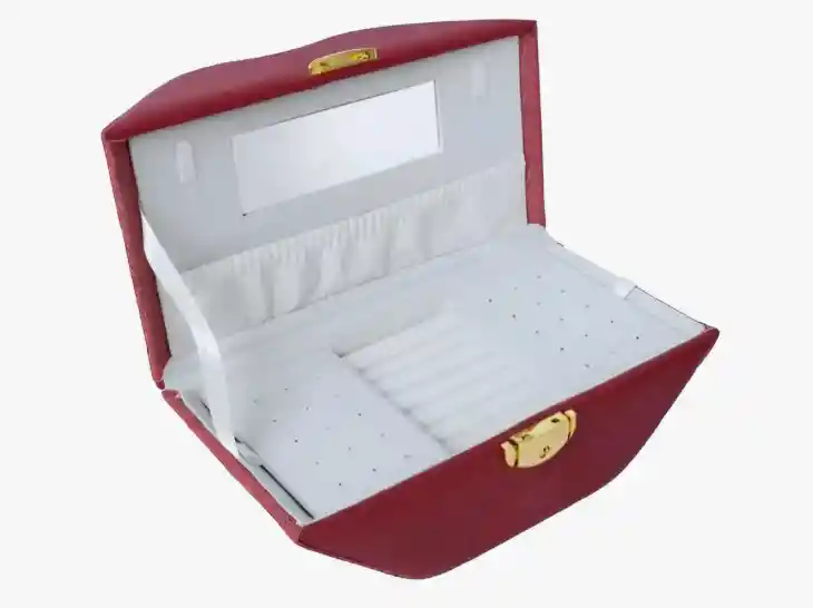 Cofre Joyero Organizador De Joyas En Forma De Beso