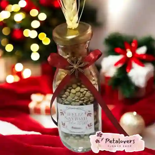 Frascos De Abundancia Con 7 Granos Navidad