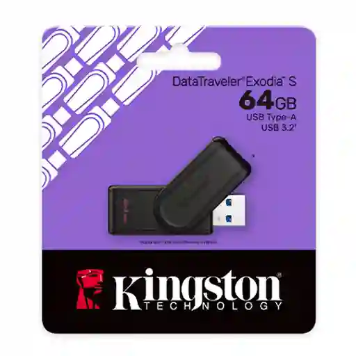 Kingston Memoria Usb 64gb Usb 3.2 Original
