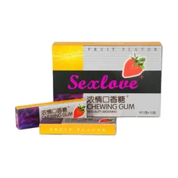 Viagra Femenino Estimulante Femenino Goma De Mascar X10