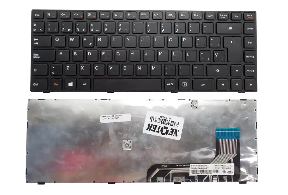Teclado Lenovo Ideapad 100-14iby – Repuesto Para Laptop