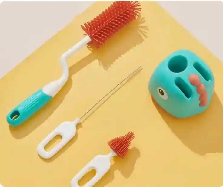 Cepillos Para Lavar Botellas Biberones Pitillos