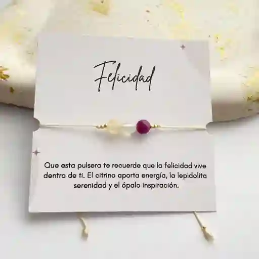 Pulsera Felicidad