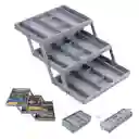 Organizador Caja Plegable 3 Niveles Multiusos Hasta 40 Cm