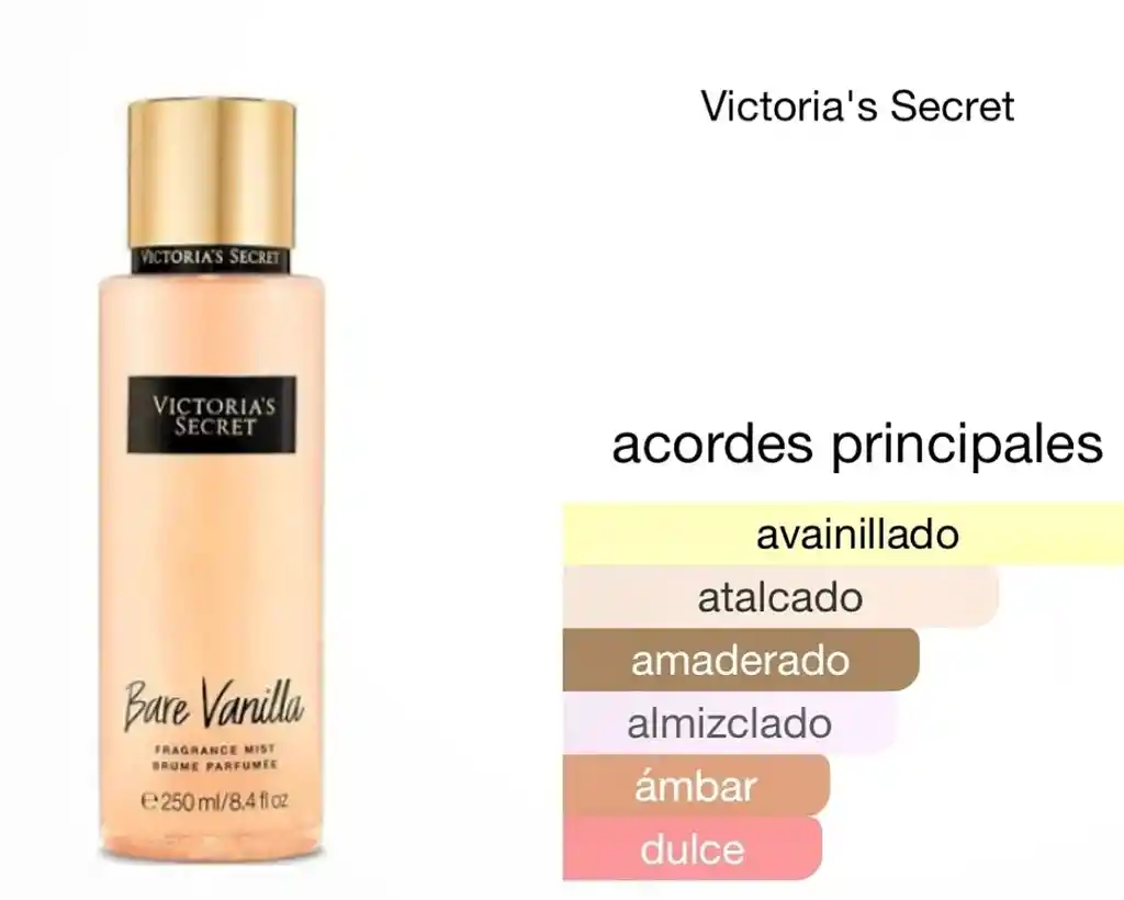 Splash Bare Vanilla Victorias Secret Original 250ml