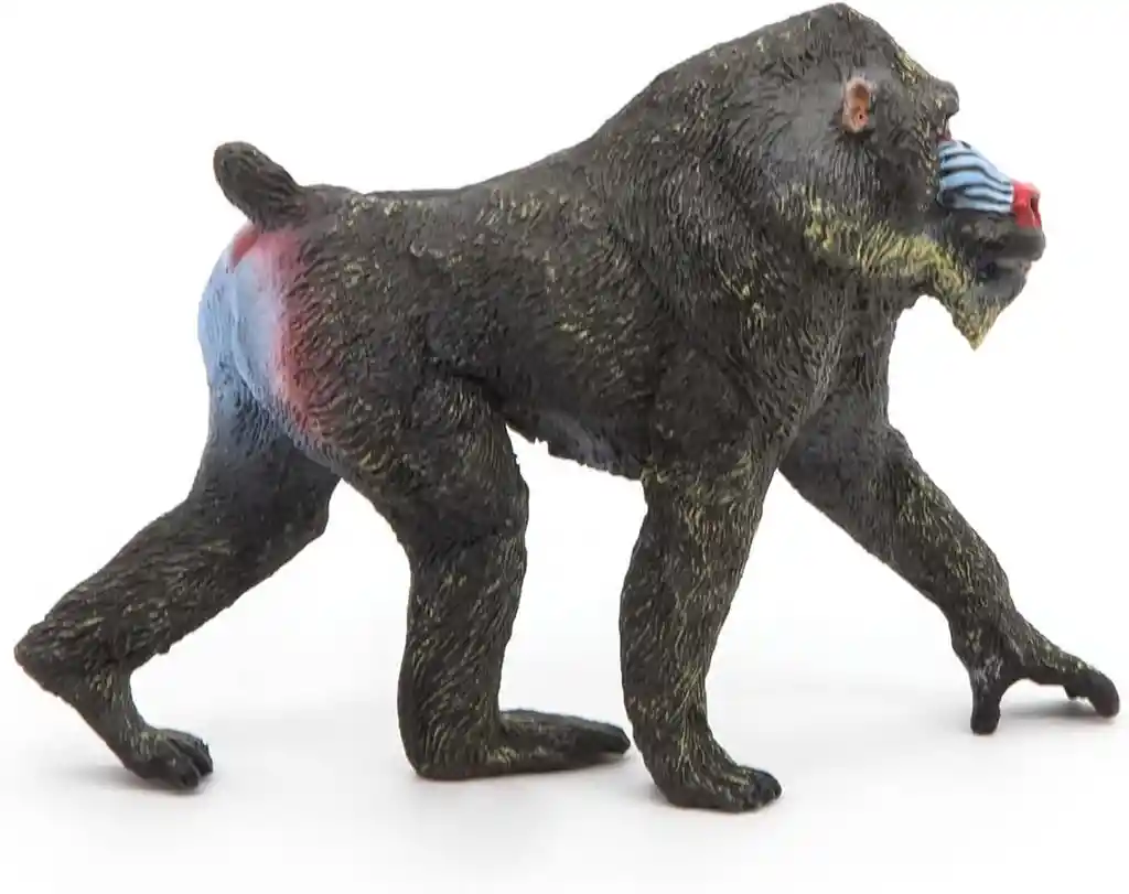 Figura Coleccionable Mandril Pintada A Mano Papo