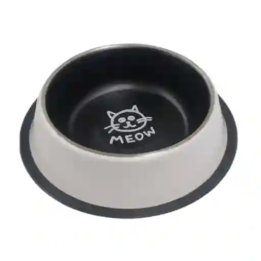 Plato B Antideslizante Meow 23cm