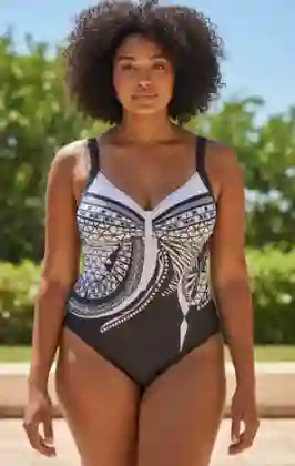 Vestido De Baño Enterizo Talla L