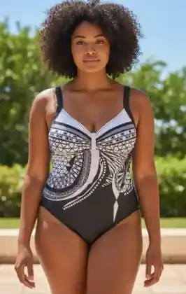 Vestido De Baño Enterizo Talla L