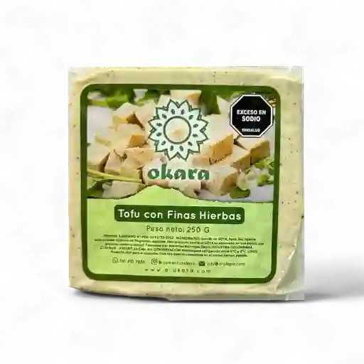 Tofu Con Finas Hierbas - Okara 250g