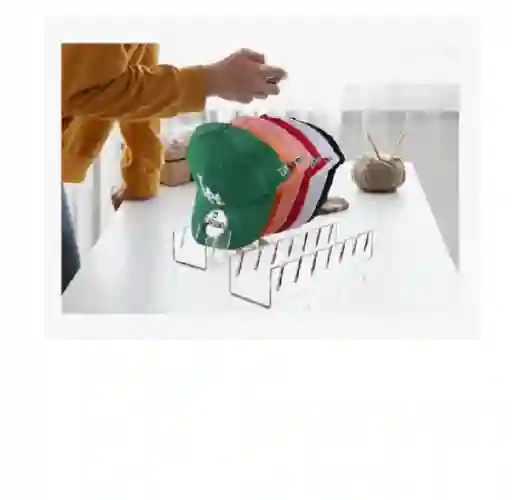 Organizador De Gorras En Acrílico 7 Puestos
