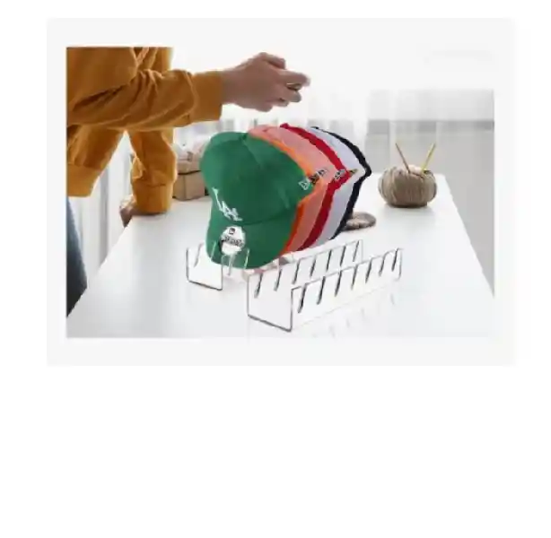 Organizador De Gorras En Acrílico 7 Puestos