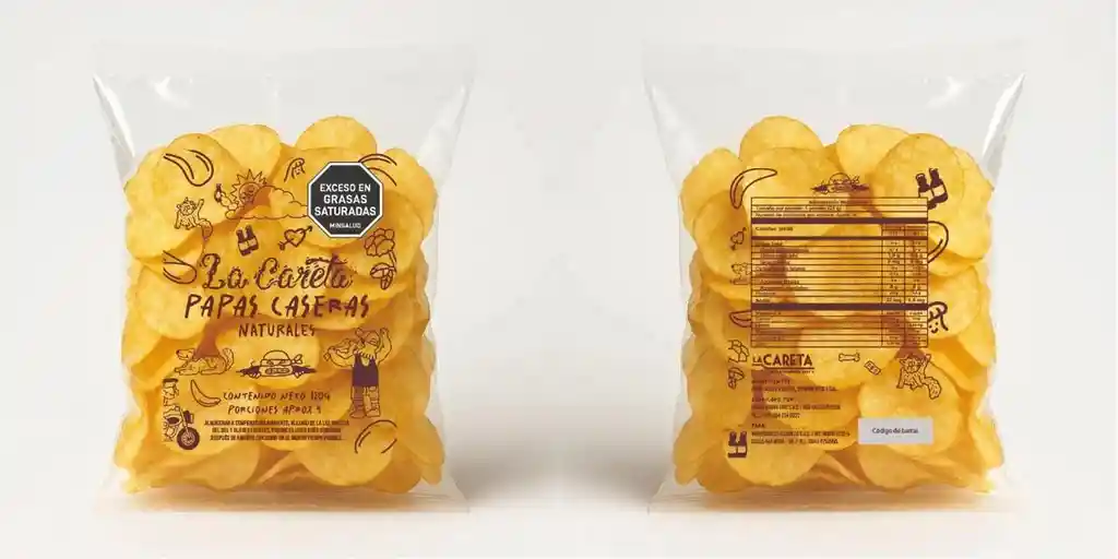 Papas La Careta Natural 120 Gr