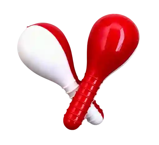 Navidad Maracas Musicales 15cm Novena Fiesta Sonajero