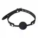 Ball Gag Roen Bola De Mordaza De Silicona Ajustable Negro