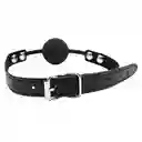 Ball Gag Roen Bola De Mordaza De Silicona Ajustable Negro