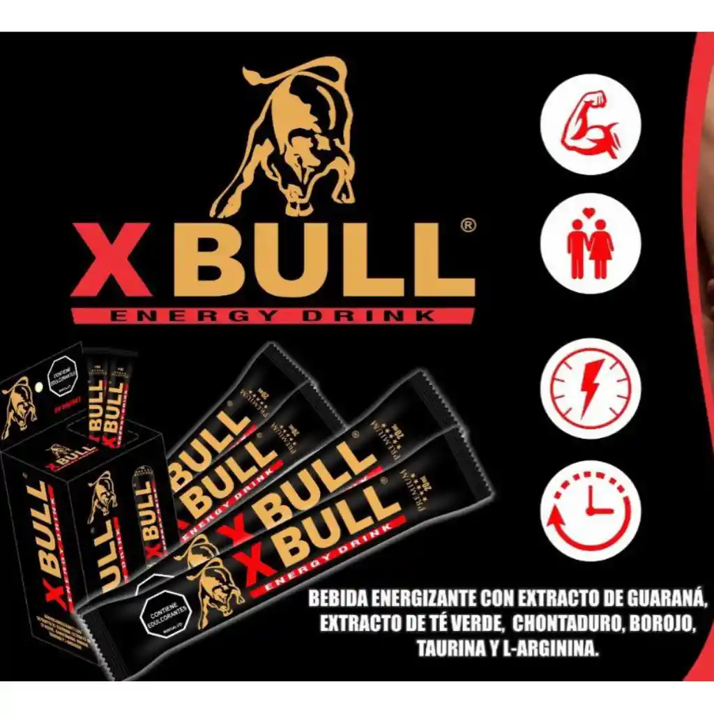 Potenciador Sexual Natural Eficaz X-bull 120ml