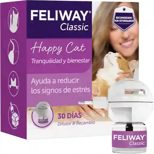 Feromonas Para Gatos Feliway Recarga + Difusor