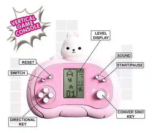 Juego Tetris Electronico Arcade Portátil Juegos Clásicos