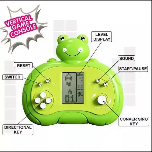 Juego Tetris Electronico Arcade Portátil Juegos Clásicos