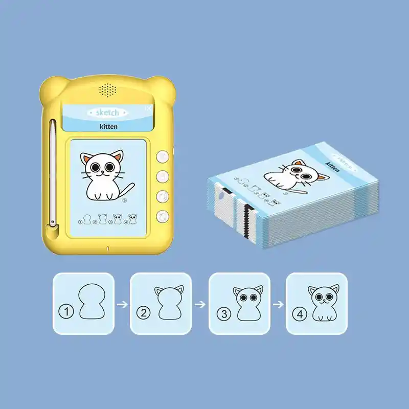 Lector Tablero Creativo Con Tarjetas Aprendizaje En Ingles