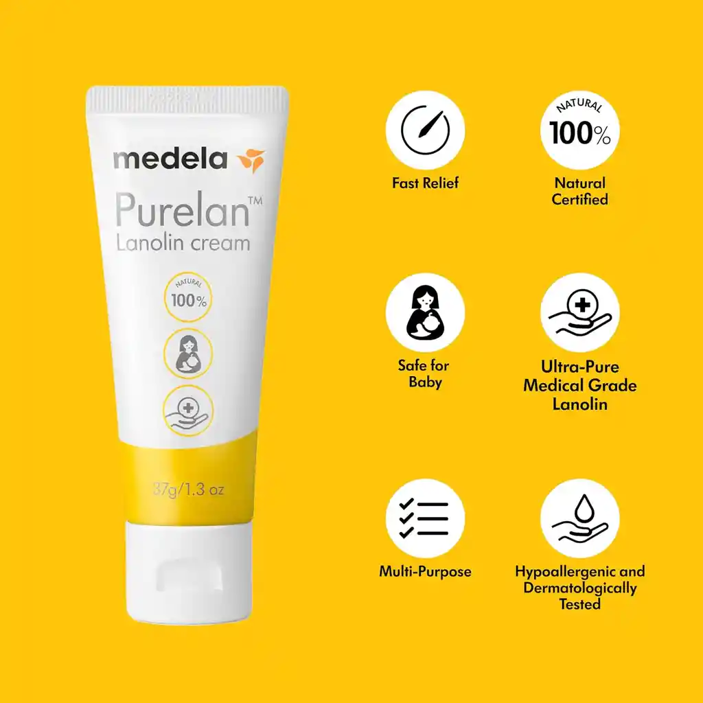 Medela Crema Lanolina Protección Pezón Lactancia 37g