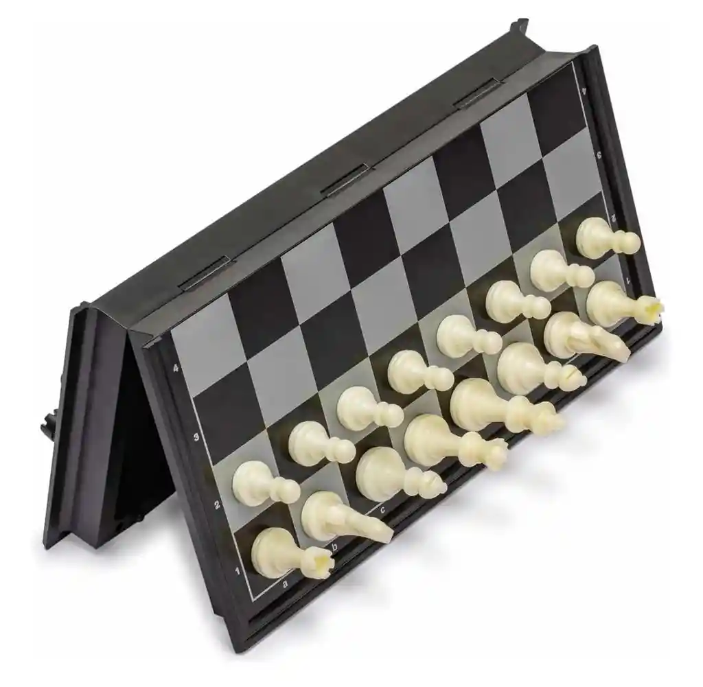 Ajedrez Magnético Juego De Mesa Chess Tablero (18x18 Cm) Ref/3320m