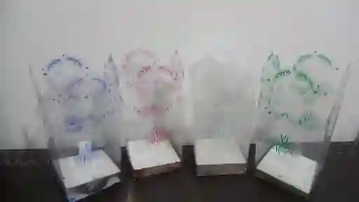 Farol De Fondo Transparente Surtido Color