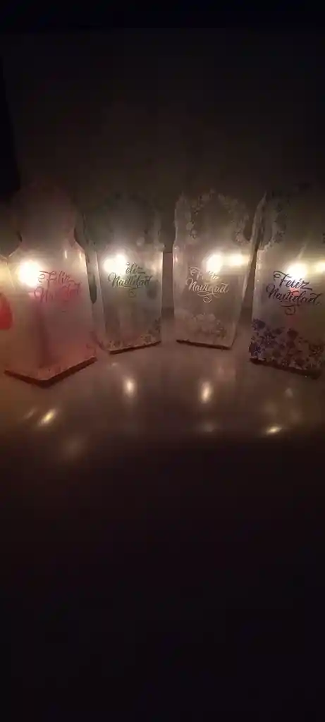 Farol De Fondo Transparente Surtido Color