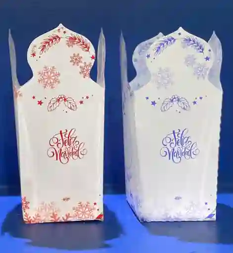 Farol De Fondo Blanco Color Rojo Y Azul