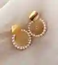 Aretes Sol De Perlas