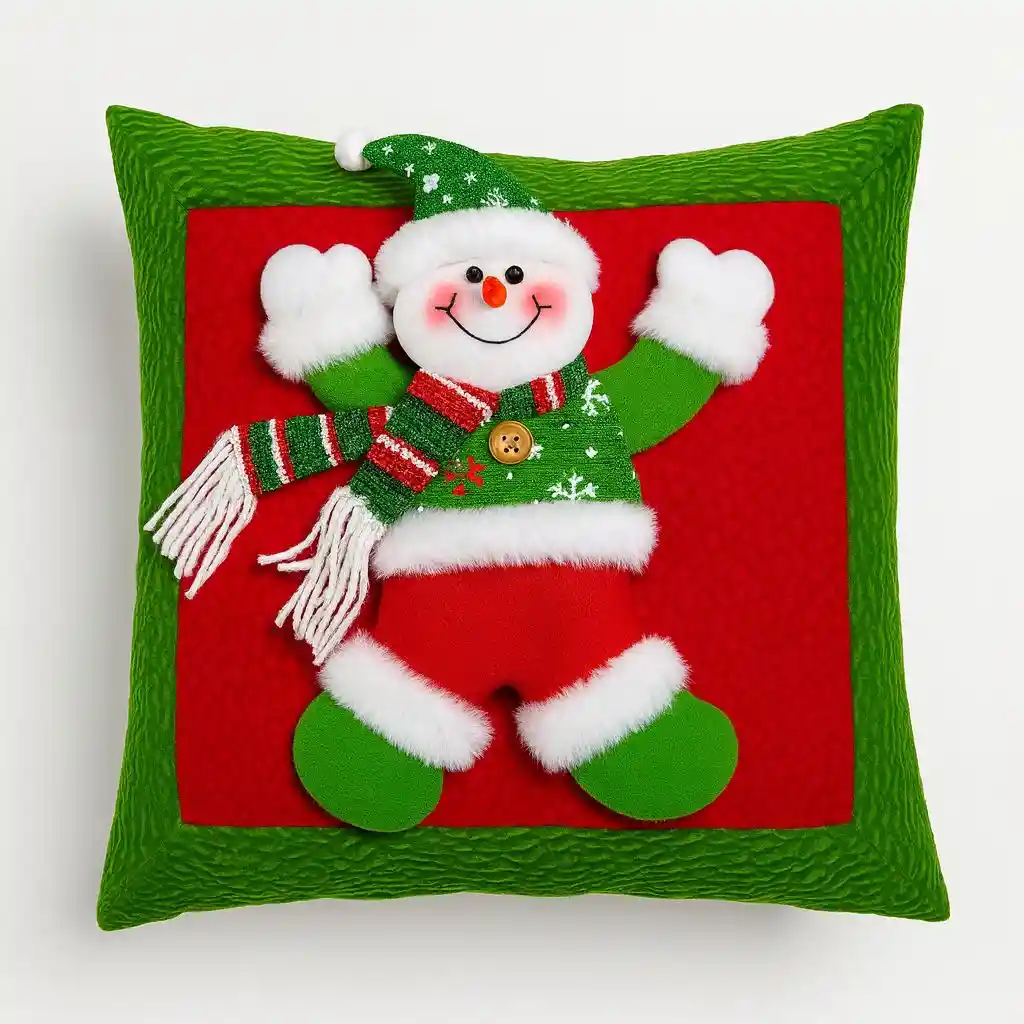 Funda Navidad Para Cojin 45cmx45cm