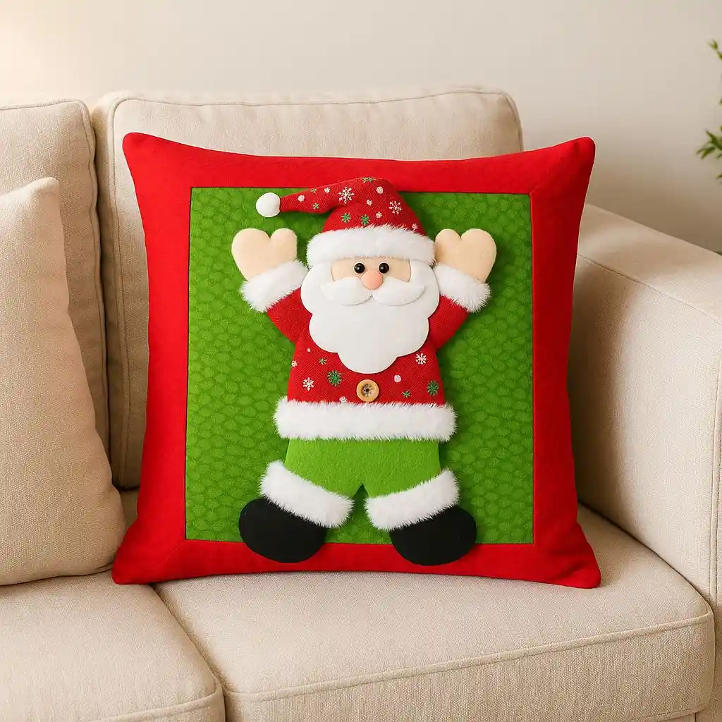 Funda Navidad Para Cojin 45cmx45cm