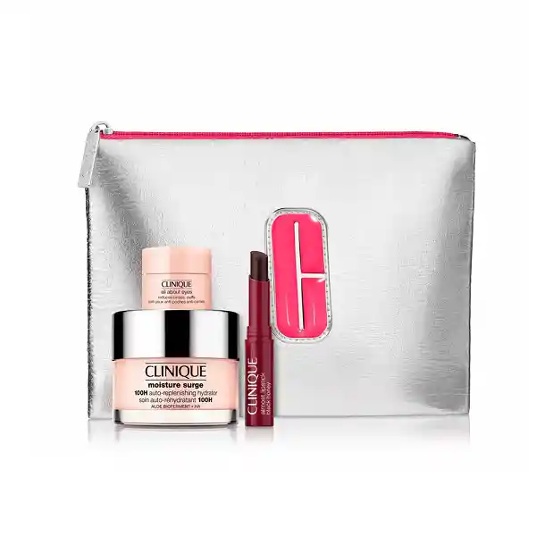 Set Clinique Hidratación Moisture Surge + Black Honey