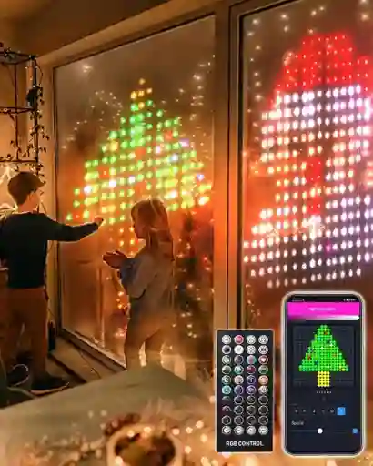 Luces De Navidad Inteligente 3 Metros 20 Cuerdas