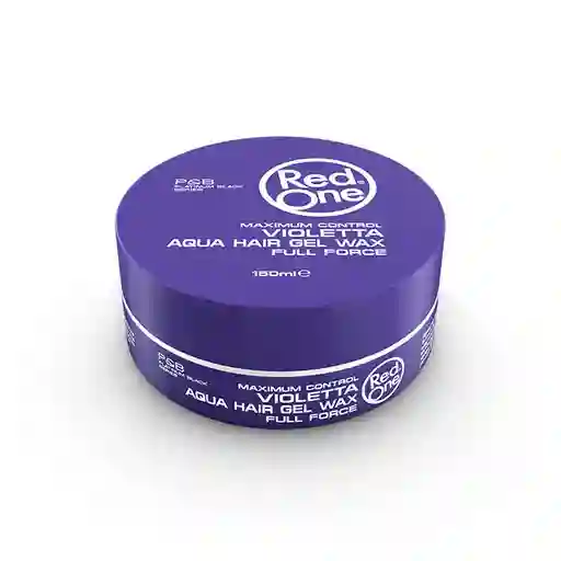 Cera Red One Aqua Hair Gel Wax Violetta 150ml