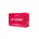 Kit Ruby Rose Lip Combo Labial+delineador Duo Kiss Rosa 02