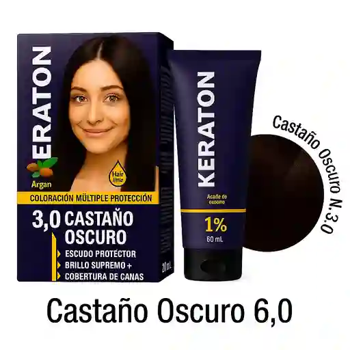 Keraton Tinte Castaño Oscuro N.3.0