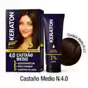 Keraton Tinte Castaño Medio N.4.0