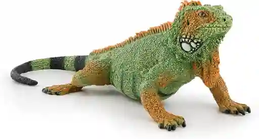 Figura Coleccionable Iguana Pintada A Mano Papo