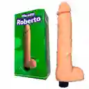 Dildo Unisex Realista Roberto 21cm Consolador Delicioso Piel Orgasmico