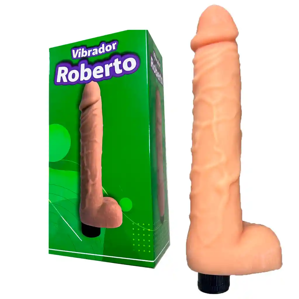 Dildo Unisex Realista Roberto 21cm Consolador Delicioso Piel Orgasmico